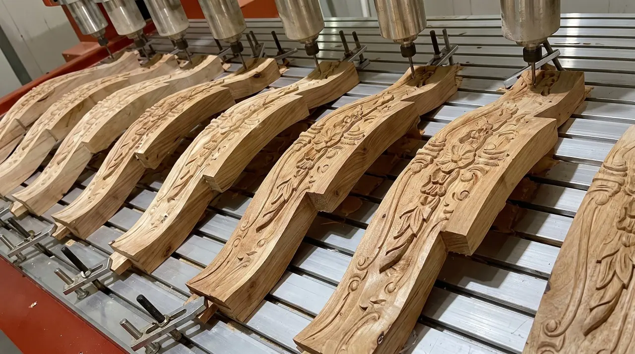 CẮT CNC GỖ NỘI THẤT & TỦ BẾP — Gia công gỗ CNC Trường Tồn Wood