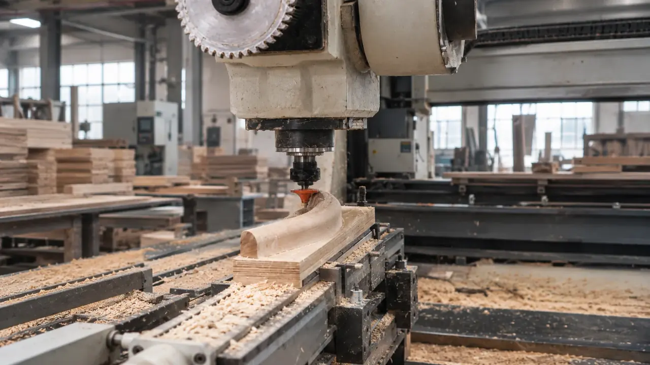 PHAY ĐỊNH HÌNH & KẾT CẤU MỘC — Gia công gỗ CNC Trường Tồn Wood
